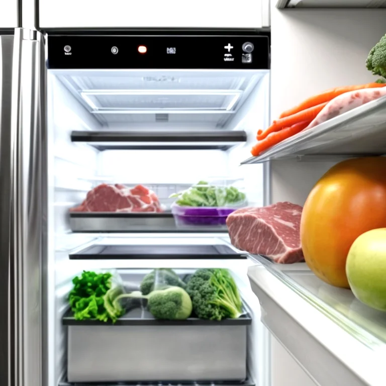 Lebensmittelübersicht in der App